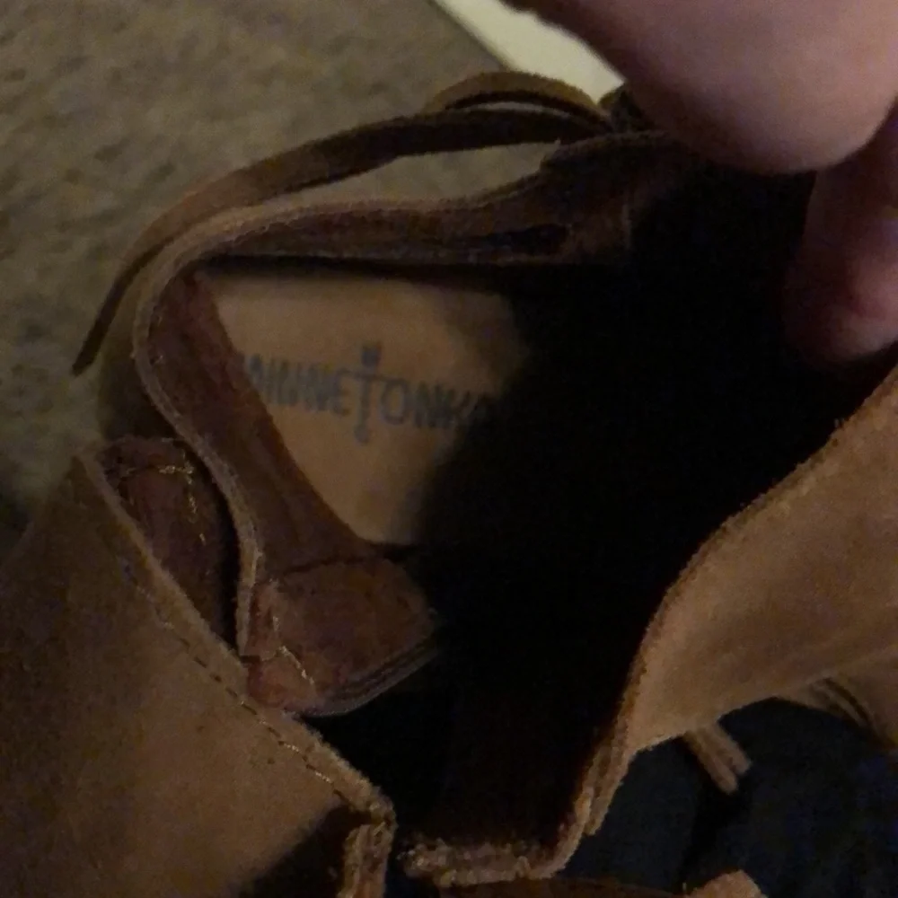 Minnetonka leather fringe booties - Picture 4 of 7